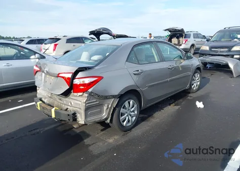 2014 Toyota Corolla Le из США, поврежденный, VIN 2T1BURHE5EC046583